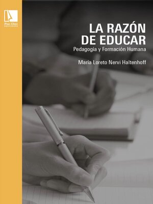 cover image of La razón de educar